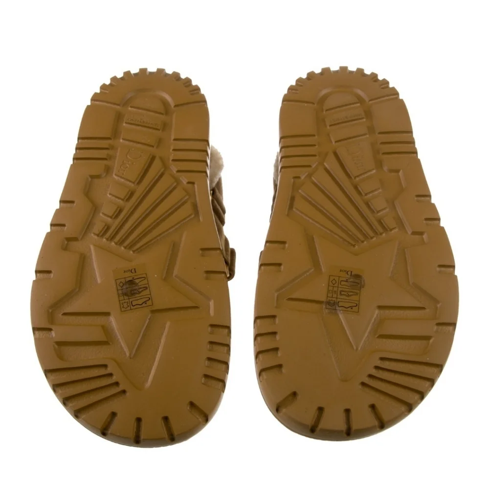 Dior Tan and Cream Sandals - Picture 5 of 5